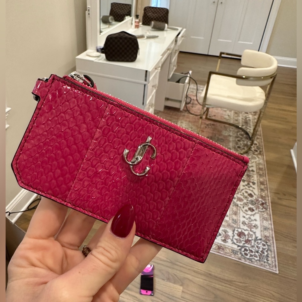 Jimmy Choo Card Holder New